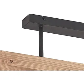 LINDBY Malwin 6-flg. 100 cm Holz dunkel
