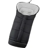 Tectake Winterfußsack schwarz