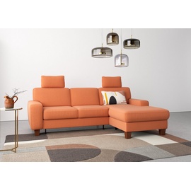 Home Affaire Ecksofa »Vision L-Form«, orange