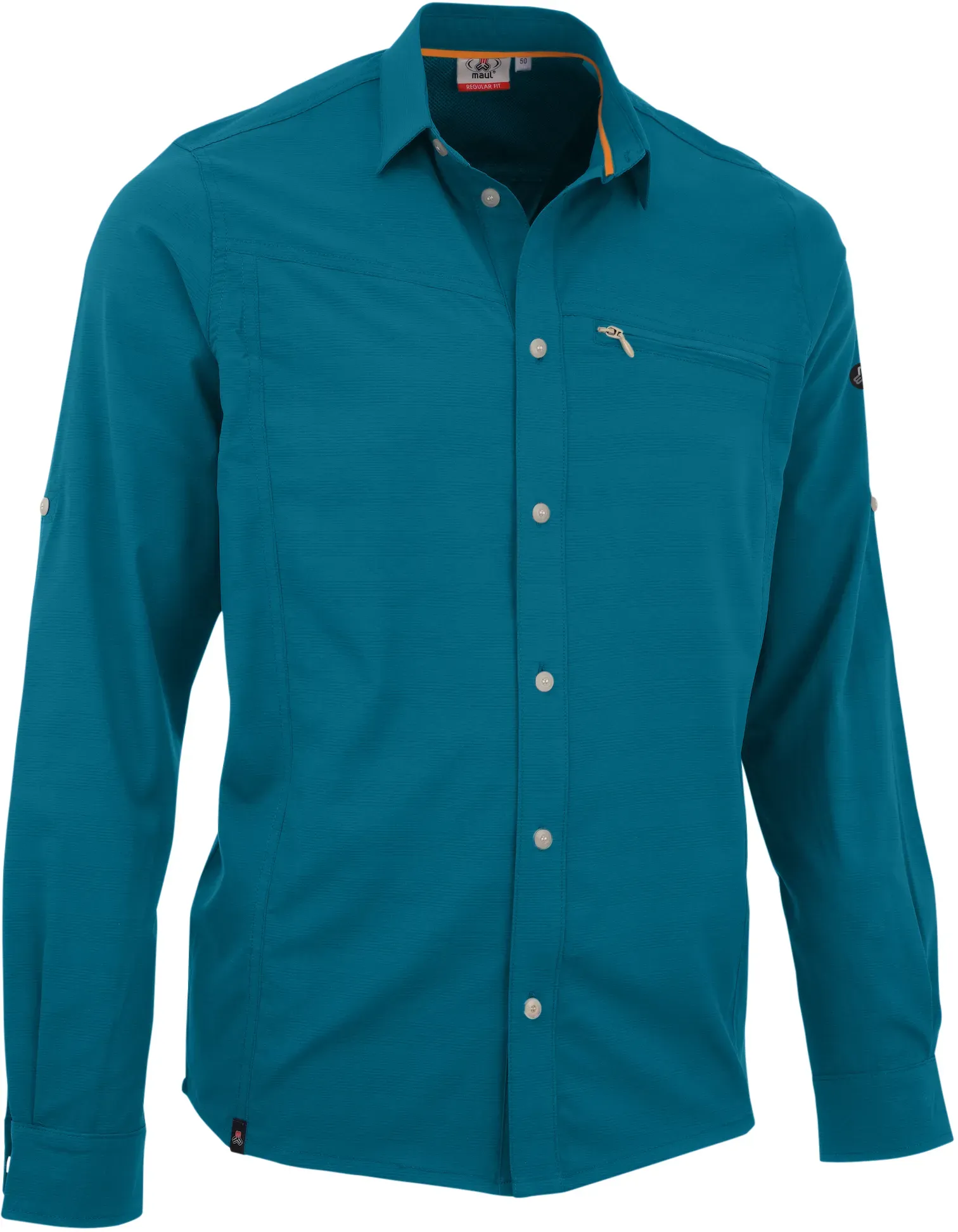 Maul Herren Lechnerkopf Hemd - 58 - petrol blue
