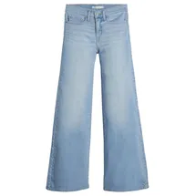 Levi's 318 Shaping Wide Leg Jeans Tall Glass Of Water 28 32