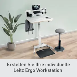 Leitz Schreibtisch Ergo elektrisch höhenverstellbar Weiß