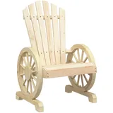 vidaXL Adirondack-Gartenstuhl 56,9 x 78,2 x 99 cm braun
