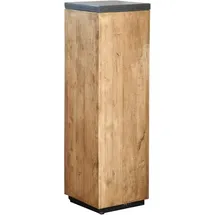 Vivanno Podest Säule Dekosäule Blumensäule Blumenständer 30 x 30 x 100 cm Braun