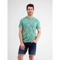 LERROS T-Shirt »LERROS T-Shirt für Herren mit floralem Print« Lerros ICED MINT