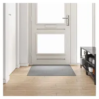 vidaXL Teppichläufer Hellgrau 100 x 150 cm 100% Polypropylen
