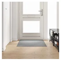 vidaXL Teppichläufer Hellgrau 100 x 150 cm 100% Polypropylen