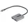 Startech USB Typ-C Multi-Monitor MST Hub, Dual 4K 60Hz HDMI Laptop Display Extender / Splitter, HDR, extra langes integriertes Kabel, nur Windows (MST14CD122HD)