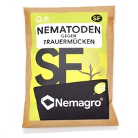 Nemagro® SF Nematoden gegen Trauermücken bekämpfen Nützlinge Steinernema feltiae - Bio Gießmittel für Zimmerpflanzen und Garten (1,5 Mio für 3m2 | 15 Pflanzen, Ohne Beilage)
