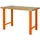BAHCO Werkbank Holz 1800 mm x 750 mm x 1030 mm orange