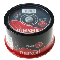 Maxell DVD-R 4,7GB 16X 50-Pack, Optischer Datenträger