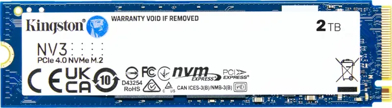 Preisvergleich Produktbild Kingston NV3 PCIe 4.0 NVMe SSD 2TB