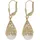 VIVANCE Ohrhänger VIVANCE Gelbgold 375 2x Süßwasseperle