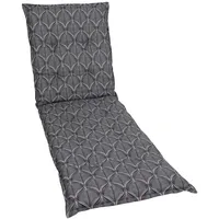 GO-DE Liegenauflage GO-DE, grau (anthrazit), B:60cm H:7cm T:190cm, Baumwolle,