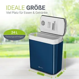 Juskys Kühlbox Nordpol Blau