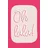 Reinders! Bild Oh La La (BHT 20x30x2.50 cm) - - BHT 20x30x2.50 cm