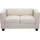 MCW 2er Sofa Lille ~ Leder, creme