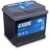 Exide Excell EB500 50Ah Autobatterie