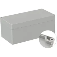 TRU Components TC-9065696 Industrie-Gehäuse ABS Lichtgrau (RAL 7035) 1