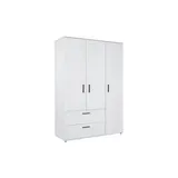 Arthur Berndt Kleiderschrank Mathea 130 x 188 cm Holzwerkstoff mehrfarbig