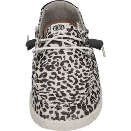 HEYDUDE Wendy Leopard Damen Schwarz 40