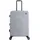 DISCOVERY Koffer "Eclipse", Gr. B/H/T: 44,5cm x 67cm x 27cm, grau (hellgrau), Koffer, aus robustem ABS-Material