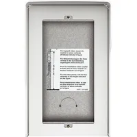 Legrand 350622 2-moduliger Aufputzkasten, 1-reihig