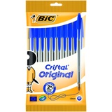 BIC Kugelschreiber Blau Stick-Kugelschreiber 10 Stück(e)