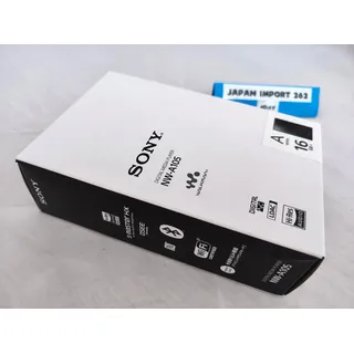 Sony Walkman 16GB A Series NW-A105 High Resolution Compatible Black aus Japan