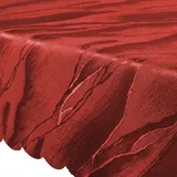 nyvi Tischdecke Jacquard Elegance 160 x 160 cm Rot
