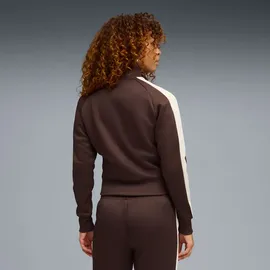 Puma Damen T7 Always ON Kurze Trainingsjacke L, Chocolate Brown - L
