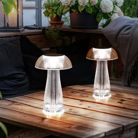 GLOBO LED Tischlampe Silber