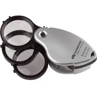 FP Einschlaglupe Tech-Line, Vergrößerung 3x+3x+3x=9x, Linsen-Ø 38 mm