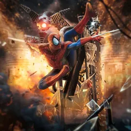Iron Studios Spider-Man Art Scale Statue 1/10 Spider-Man 10th Anniversary 29 cm