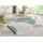 HANSE HOME Porto Wendeteppich", grün, H:5mm ⌀100cm Kunstfaser, Teppiche, Teppich, Wetterfest, Balkon, Garten, Wohnzimmer, Wasserfest