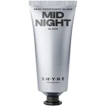 SHYNE Haarfarbe Semi-permanent Gloss Midnight Black 100 ml