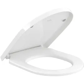 Villeroy & Boch Taro WC-Sitz Wrap-Over Abnehmbar mit Absenkautomatik Weiß