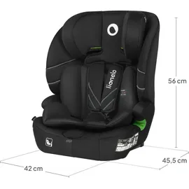 lionelo Levi Fix i-Size Schwarz
