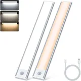 Stück 40 Cm Schrankleuchte, Kabellose, Per Usb Aufladbare Led-schrankleuchte, Led-beleuchtung Mit Magnetischem Bewegungssensor