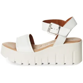 TAMARIS Keilsandaletten Damen Weiß 40