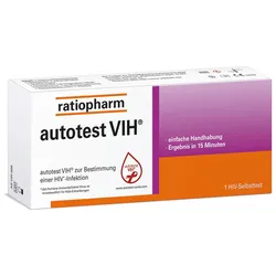 autotest VIH HIV-Selbsttest ratiopharm