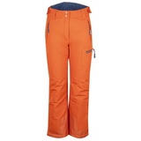 TROLLKIDS Skihose Hallingdal blau|orange 152