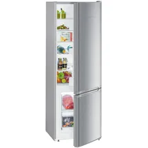 Liebherr CUele 2831-26 Kühl-Gefrierkombination (266 l, 1612 mm hoch, Silber)