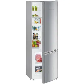 Liebherr CUele 2831-26 Kühl-Gefrierkombination (266 l, 1612 mm hoch, Silber)