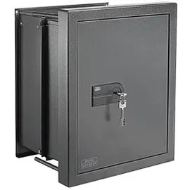 Burg Wächter Wandtresor WT 616 K Sicherheitsstufe 0 nach EN 1143-1 anthrazit 43,4 x 23,3 - 35,1 x 53,2 cm