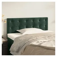 VidaXL Kopfteil Dunkelgrün 90x5x78/88 cm Samt,