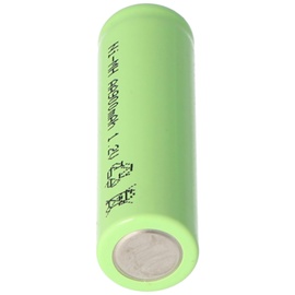 AccuCell NiMH Akku Flat Top Mignon AA 900mAh Industrieausführung mit flachem Pluspol