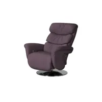 HIMOLLA Leder-Relaxsessel Leder 7628 ¦ lila/violett ¦ Maße (cm):