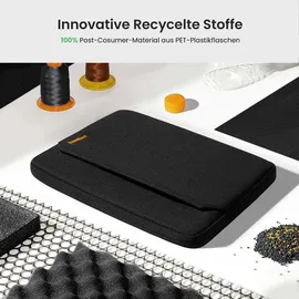 Tomtoc Light-B18 Case für Samsung Galaxy Tab, Microsoft Surface Schwarz