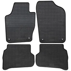 PETEX Fußmattensatz schwarz - vorbereitet für Befestigungssystem  SEAT 81310
